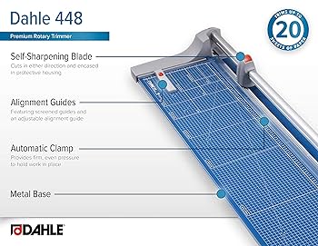 Amazon.com : Dahle 448 Premium Rotary Trimmer, 51